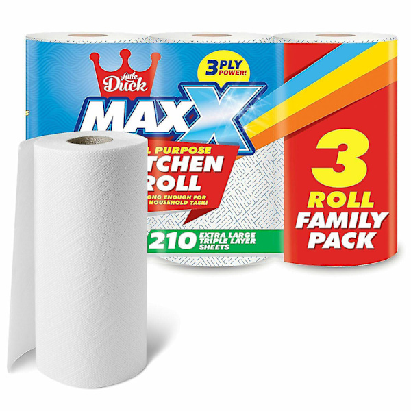 Maxx 3-lagers Super Large Köksrulle