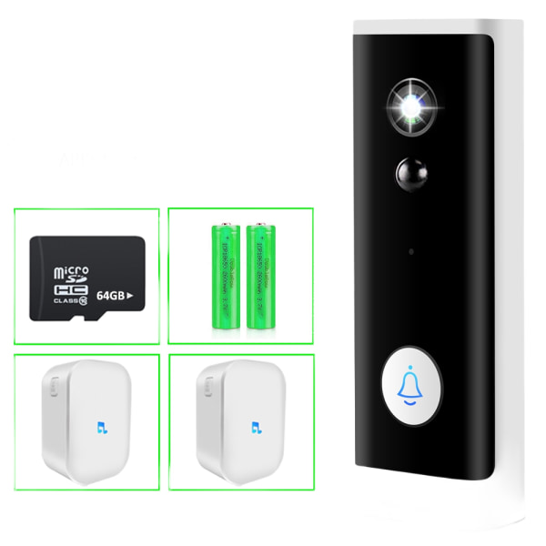 Tuya Wireless WIFI 1080P HD Video Intercom Dörrklocka Smart