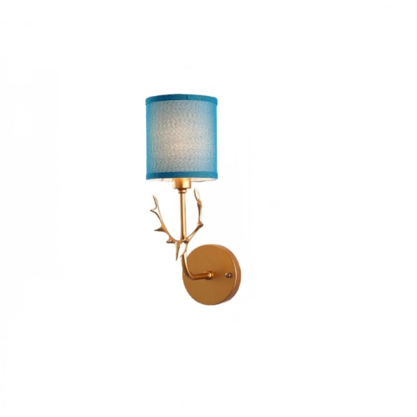 Vägglampor för inomhusbruk, Creative Modern Simple Style, 3017 Gold&Blue