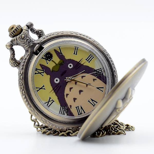My Neighbour Totoro Dial Quartz Pocket Watch Halsband