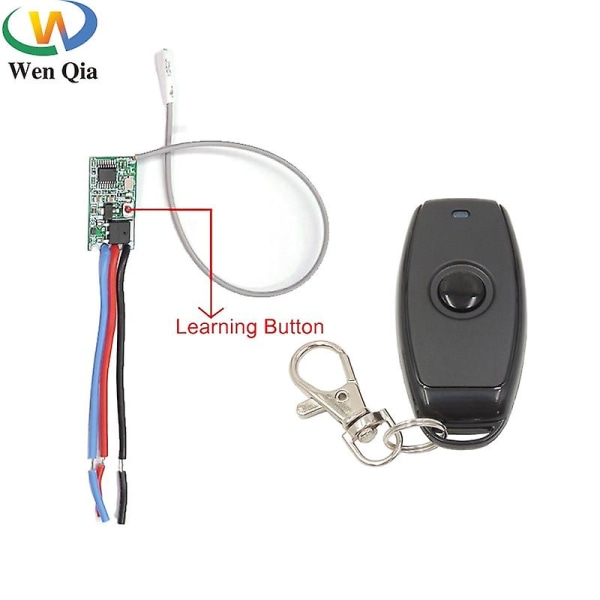 433mhz Dc 3,6v 6v 12v 24v 1ch Relay Wireless Rf Remote
