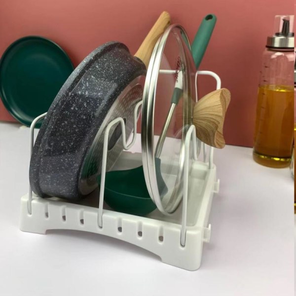 Multifunktions Organizer Rack Pot Lock Rack Stativ Kök