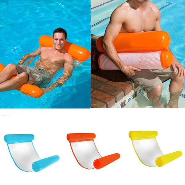 1 st uppblåsbar Lilo Air Solstol Mat Säng Pool Beach