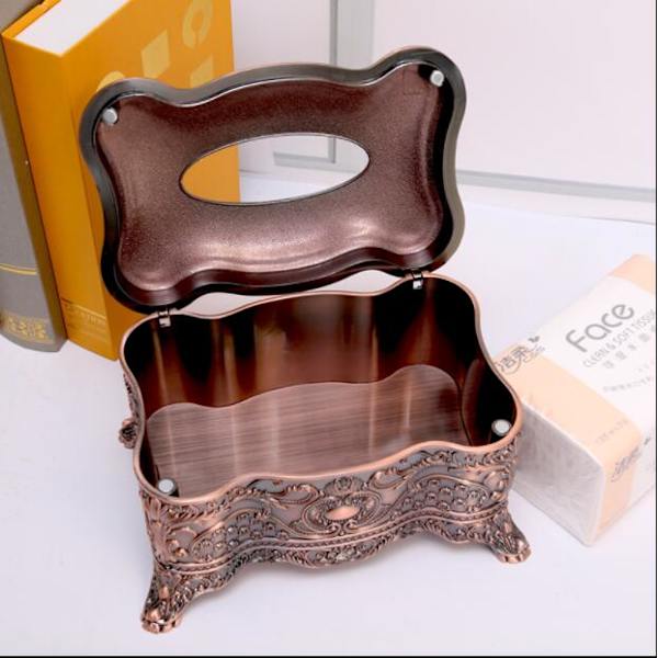 Lyx Europa Metal Tissue Box Servett Dispenser Tissue Box
