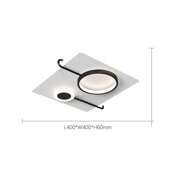 Nordic Ceiling Lamp Atmospheric Vardagslampa Sovrum