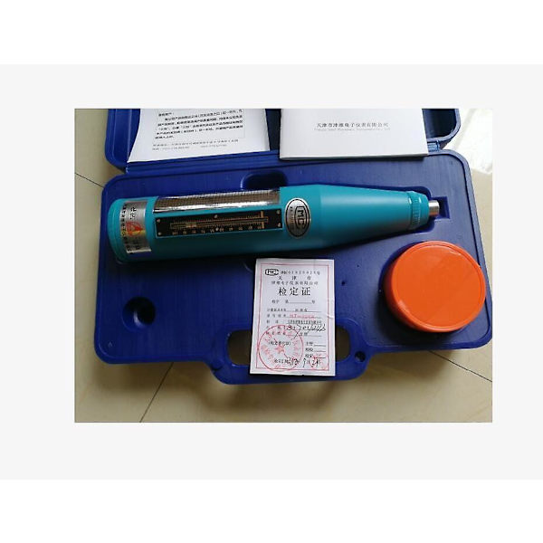 Betongrebound, Test Schmidt Hammer, Polymer Resiliometer, 255B Stainless steel