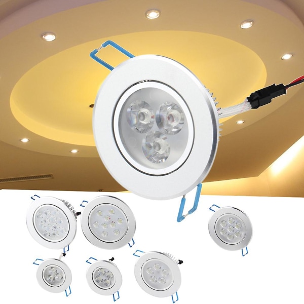 9w Led Downlight Tak Infälld Light Down Lamp Belysning