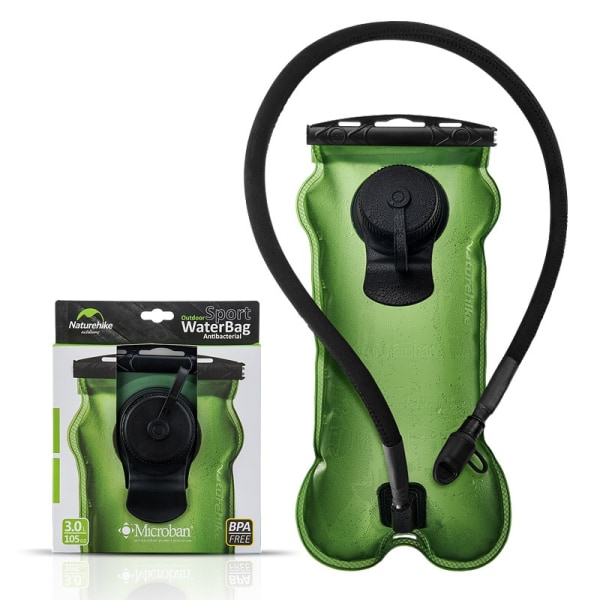3L hopfällbara vattenpåsar Vattenblåsa Hydration Pack Förvaring