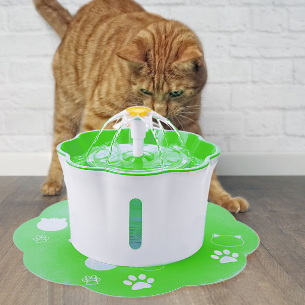 Cat Water Fountain 2,6L/88oz Pet Water Fountain Dricka