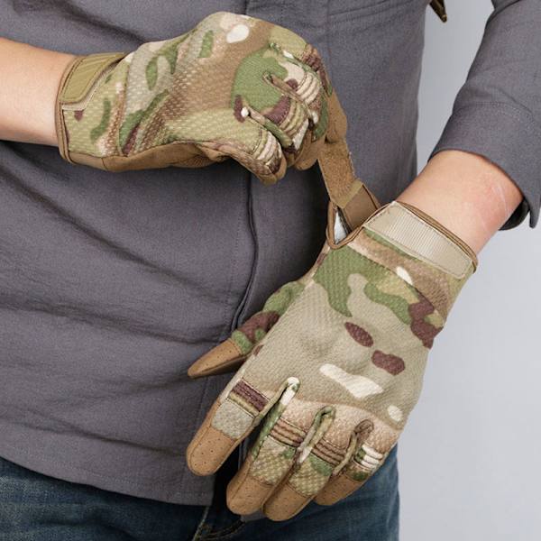 Multicam Tactical Gloves Militära paintball skyttehandskar