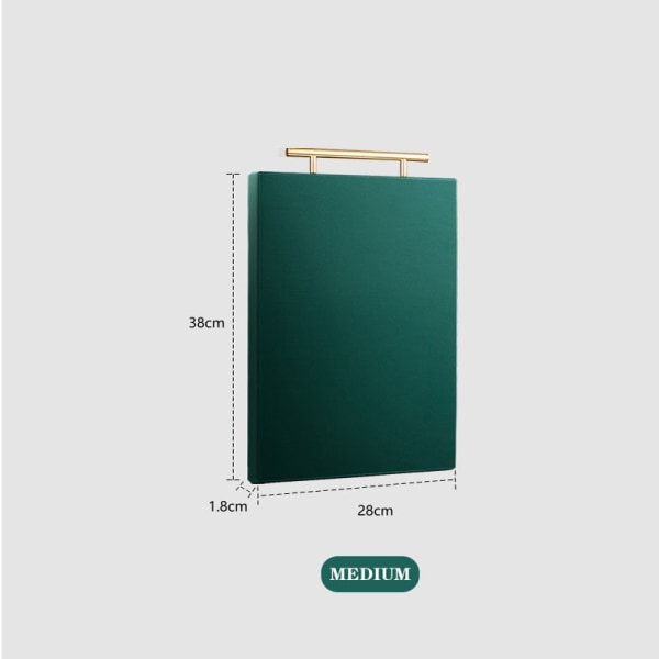 PE bärbar skärmatta set, färg kök skärbräda