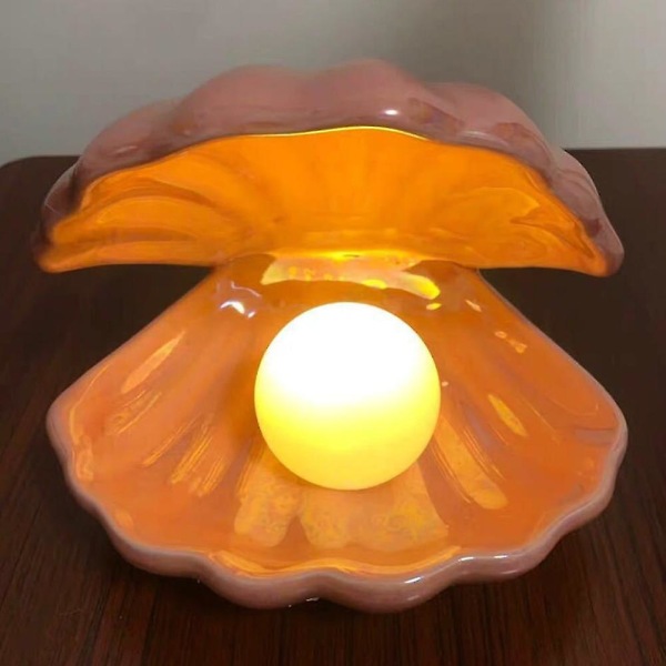 Nattljus Ambient Lighting Keramisk skallampa Sovrum