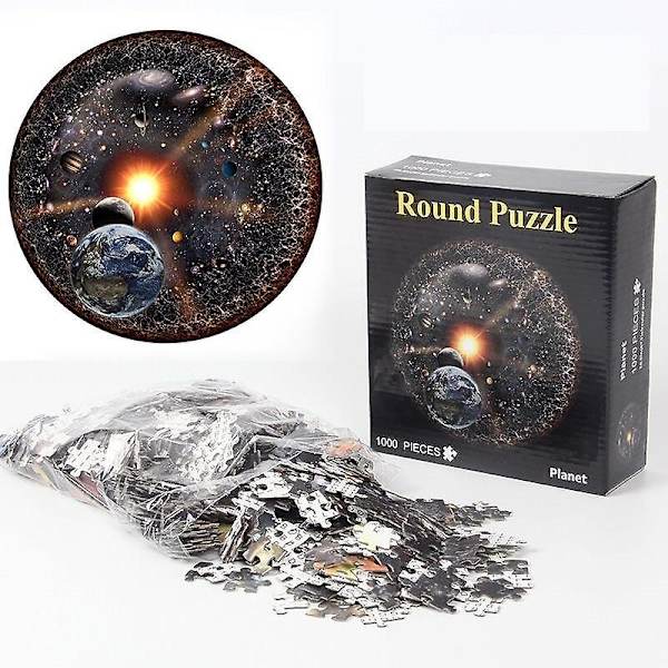 (Jupiter)Pussel 1000 bitars planetpussel tidigt
