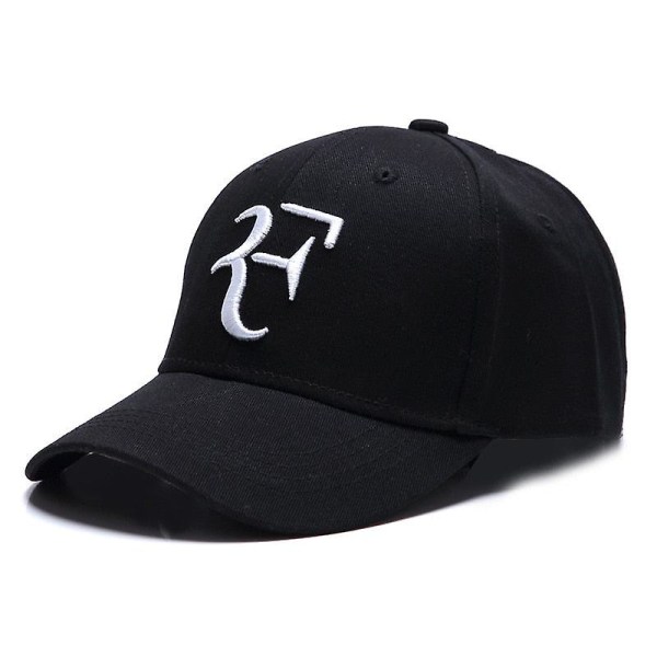 Tennisstjärna Federer, 3d-baseballkepsar Black