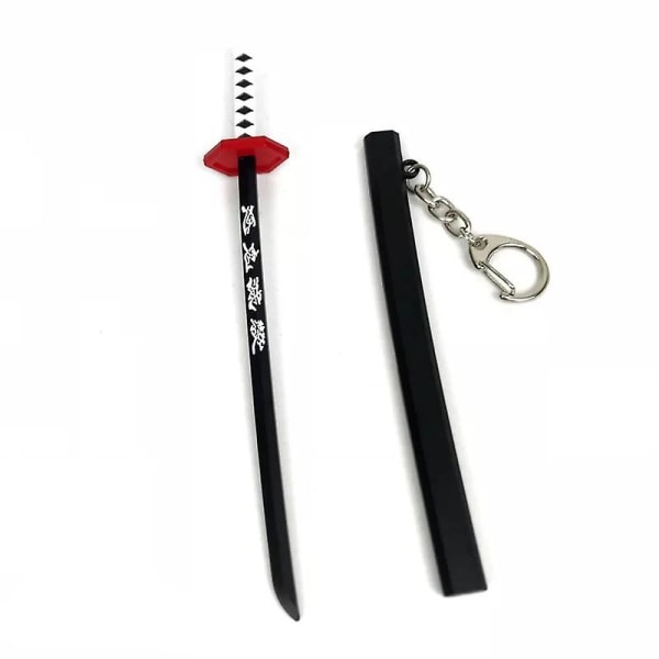 Demon Slayer Sword Keychain Japan Anime Demon Slayer Kimetsu White green