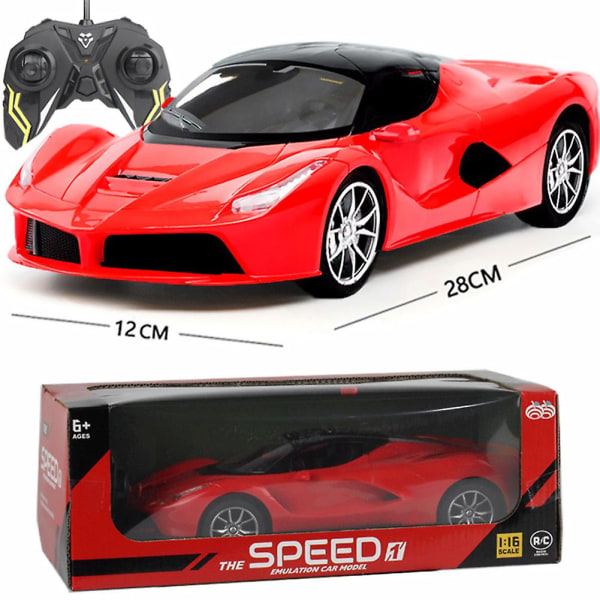1:16 Rc Bil 2,4g Radio Fjärrkontroll Bil Off-road High Orange Bugatti