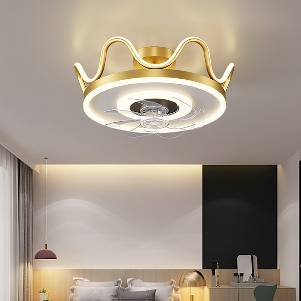 Takfläkt Lampa Modern Minimalistisk Nordic Living Room Dining