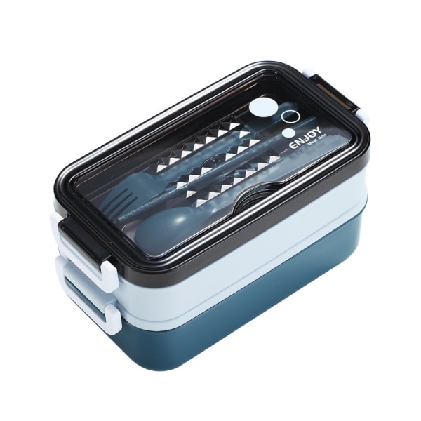 Lunchbox Bento Box För skolbarn Kontorsarbetare 3 lager