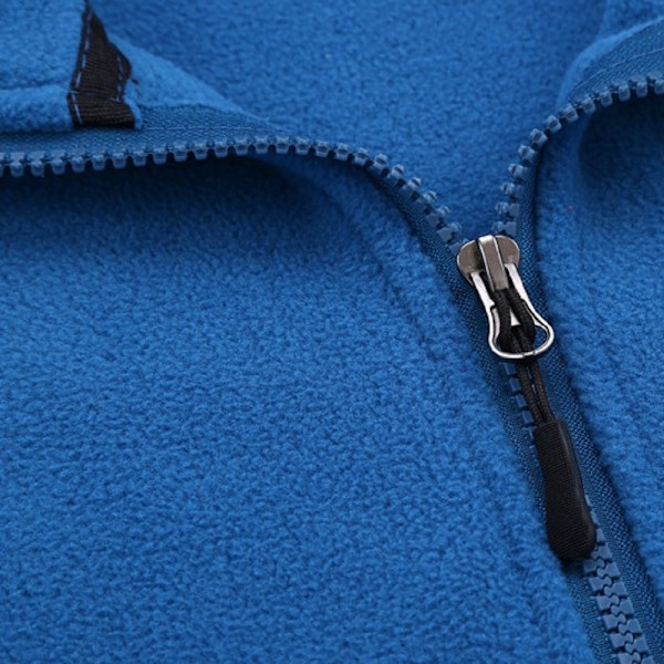 S-3XLPolar fleece herrjacka, tjock fleece utomhus Red M