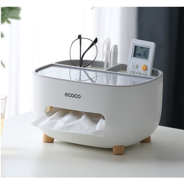 Hem Tissue Box Desktop Kök Servetthållare Förvaring