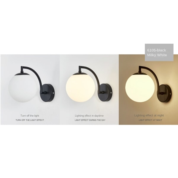 Vägglampa inomhus, kreativ modern minimalistisk stil, 6105 Copper