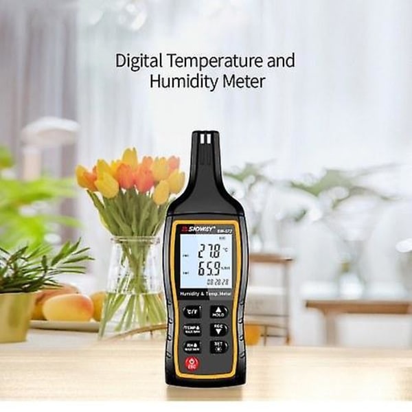 SNDWAY Digital temperatur- och luftfuktighetsmätare med hög precision