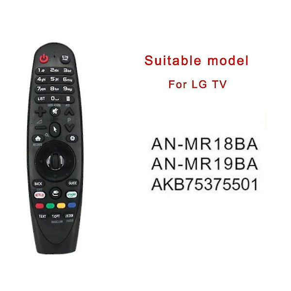 Universal Magic Fjärrkontroll För Lg Tv Lg An-mr18ba/19ba