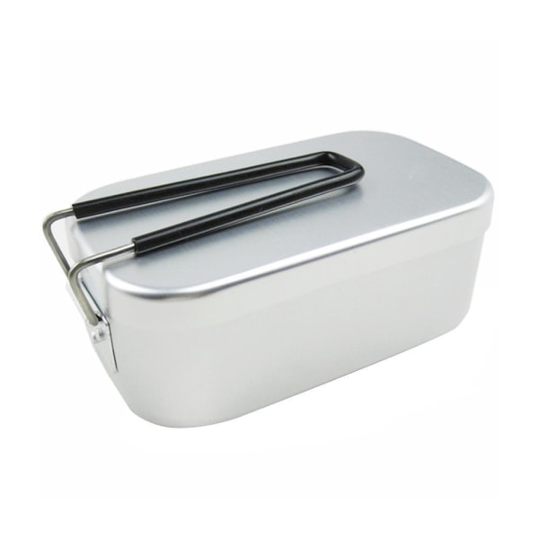 Alloy Canteen Pot 800ml 1500ml Cup Camping Lunch