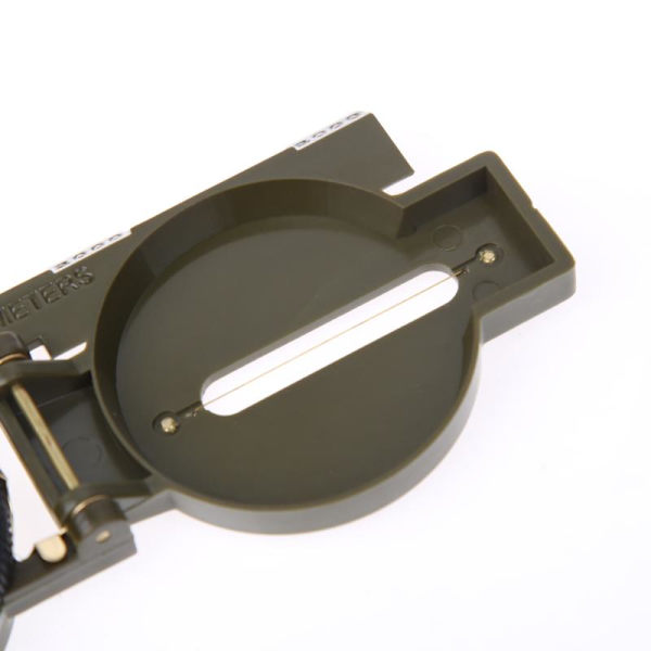 Bärbar Folding Army Green Lens Compass American Military