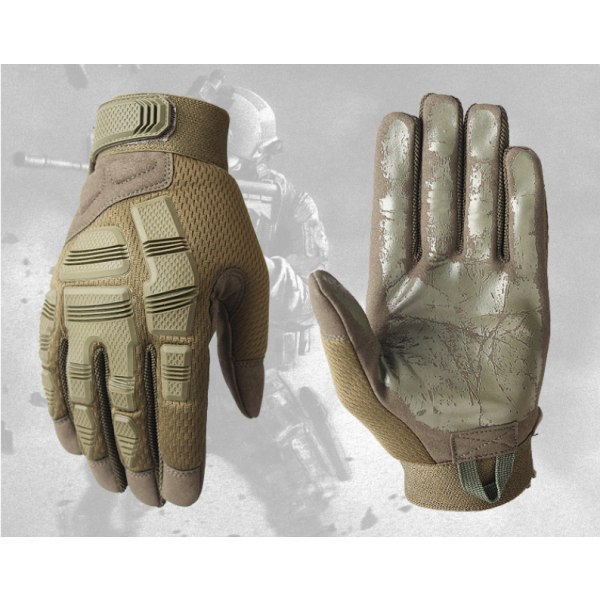 Taktiska beväpnade handskar utomhus kamouflage Jaktsport