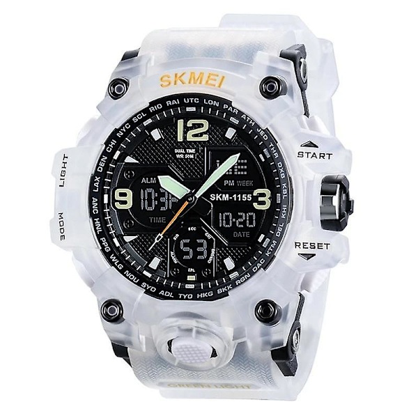 Digitala vattentäta armbandsur Denim black