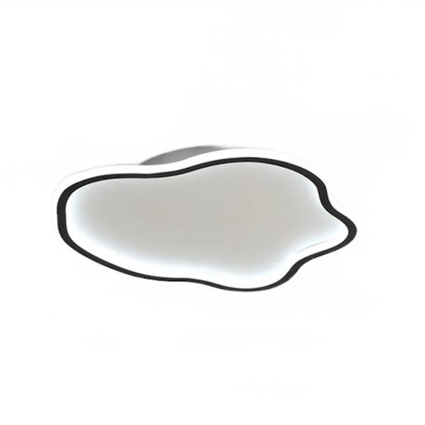 Cloud LED-taklampa, Diameter 40cm / Höjd 5cm, Vit Black