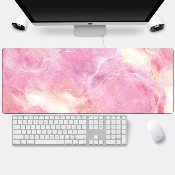 Marble Mouse Pad 800x300mm XL Office Desk Bärbar dator