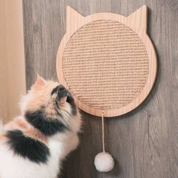 Cat Scratching Board Leksak, Sisal Slitstark Cat Claw