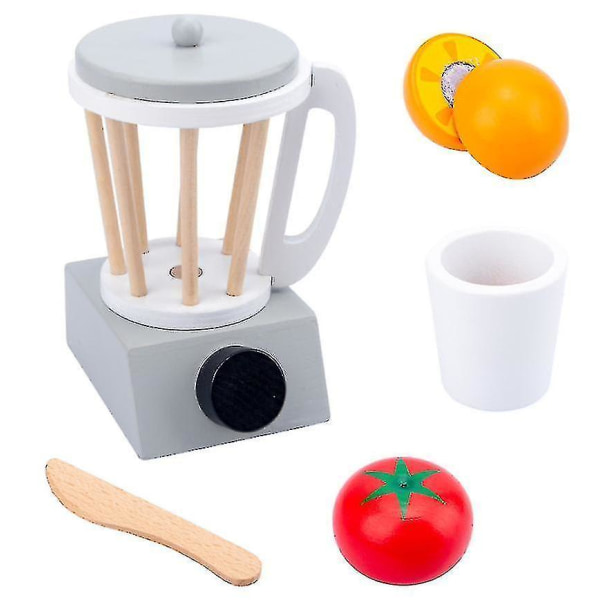 Simulering Lekhus Träleksak Köksbrödmaskin Juicer