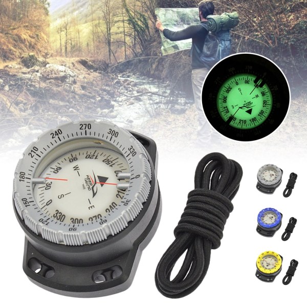 Undervattenskompass Scuba Diving Navigation Compass Portable