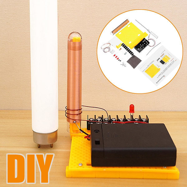 Mini Bobina Tesla Tubo DIY Kit Scientifico Fisico