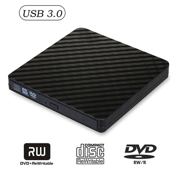 Extern cd-dvd-enhet, extern dvd-brännare med usb3.0,
