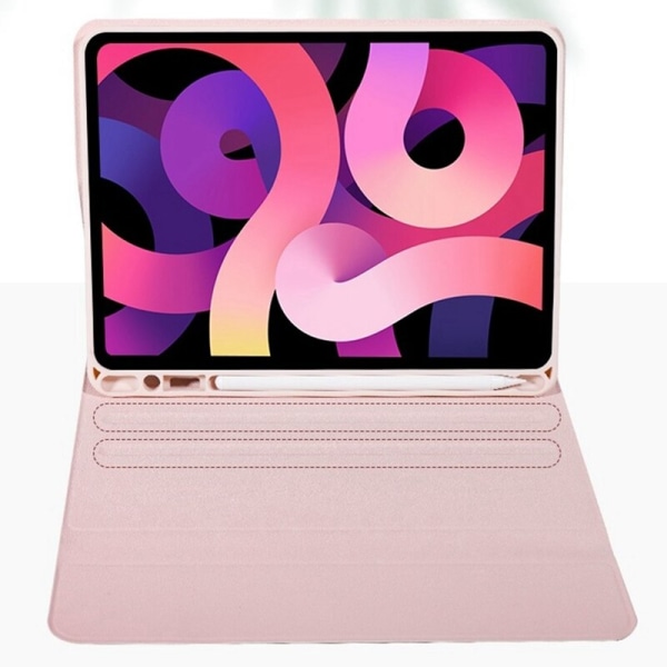 iPad Air4 Qwert Tablet Case, Runt Keycap Tangentbord Case med