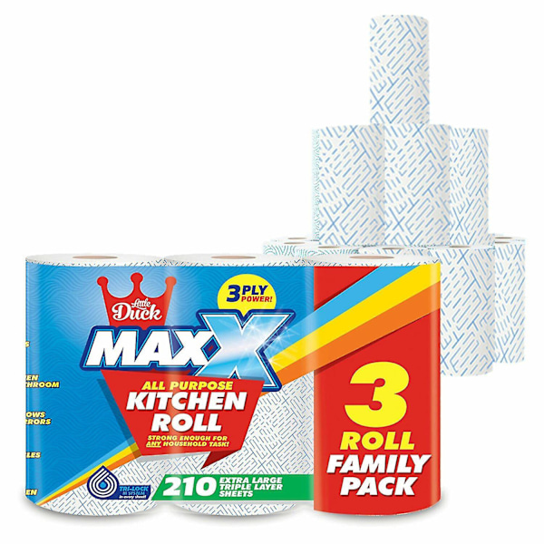 Maxx 3-lagers Super Large Köksrulle