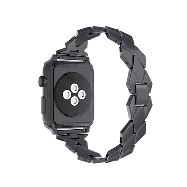 38/40 mm, 42/44 mm metallrem, lämplig för Apple Black  38/40mm