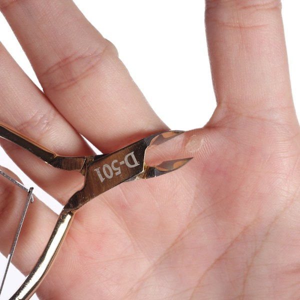 Nagelbandsklippare Nippers Spetsiga nagelbandstrimmer