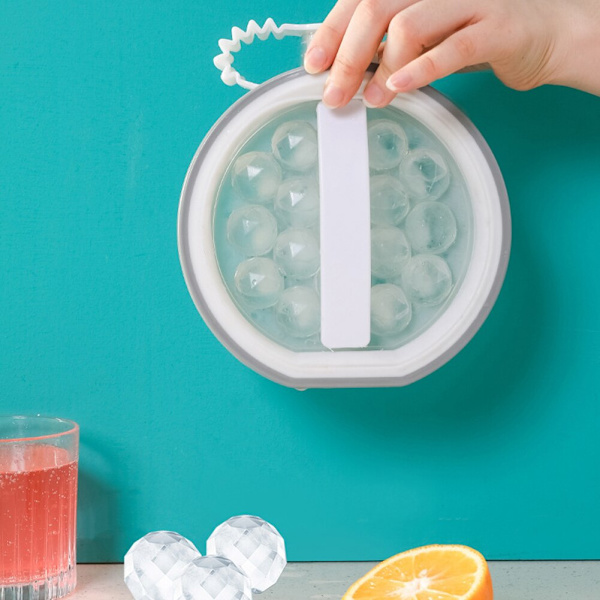 Summer Ice Ball Maker Form 2 i 1 utomhus portabel kreativ