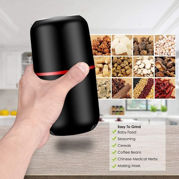 Elektrisk kaffekvarn, Kapacitet bärbar kaffemalning
