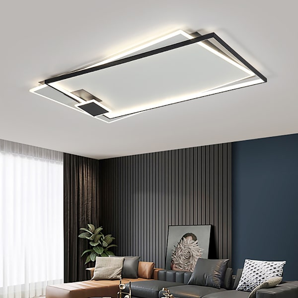 Vardagsrumslampa Rektangulär Atmosfär Modern Minimalistisk