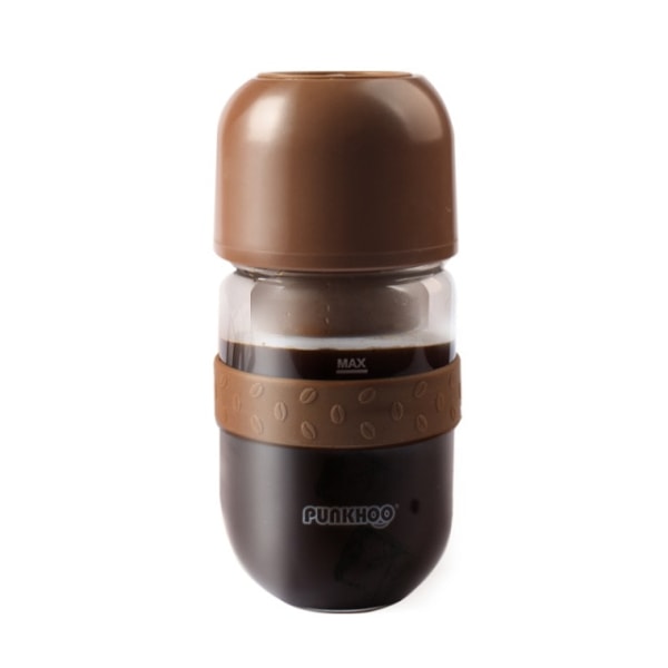 USB Recharge Kaffemaskin Mini Bärbar Kaffebryggare