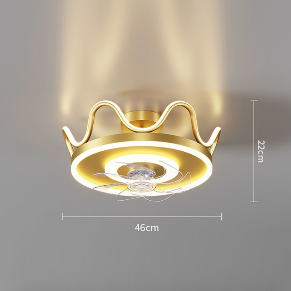 Takfläkt Lampa Modern Minimalistisk Nordic Living Room Dining