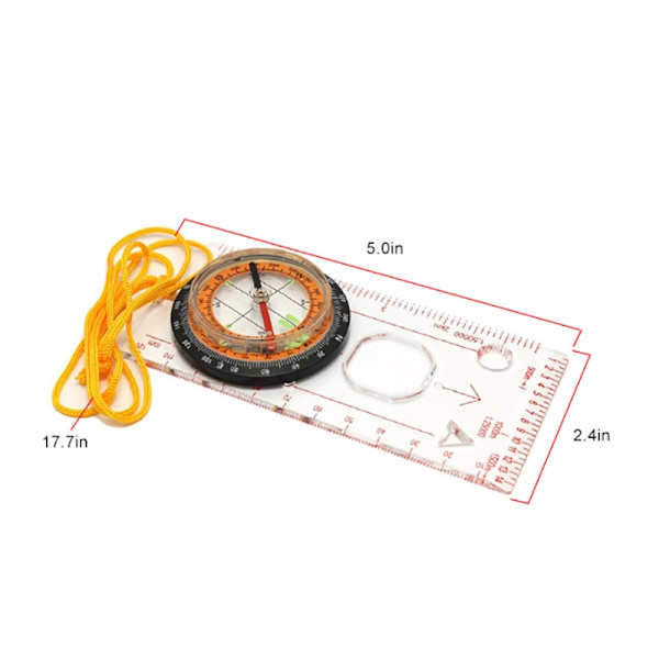 Portabel Mini Precise Compass Praktisk Guider Survival