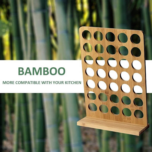 Pod Kapselförvaringsställ med bambu