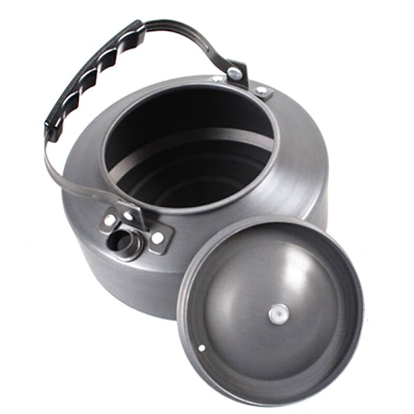 1,1L utomhus Ultralätt tekanna i aluminiumlegering Camping